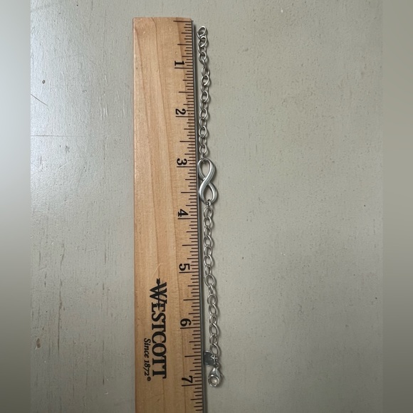 🔴🆑Authentic TIFFANY & CO INFINITY VINTAGE Sterling Silver Link Bracelet 🆑🔴 - Picture 8 of 9